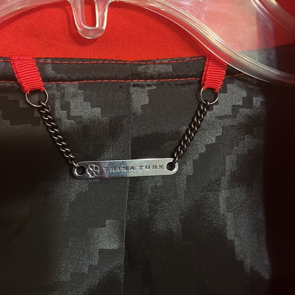 Trina Turk Single Button Lined Jacket - image 3